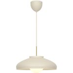 DFTP by Nordlux Latif Pendelleuchte Metall und Glas Beige | 400mm - Geeignet für E14