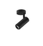 SLV Numinos Spot Phase S Deckenleuchte Aluminium Schwarz 10.42W 980lm 60D - 927 Extra Warmweiß | Höchste Farbwiedergabe - Dimmbar 