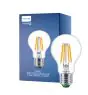 Philips MASTER LED Glühbirne Ultra Efficient E27 Birne Klar 2.3W 485lm - 827 Extra Warmweiß | Ersatz für 40W